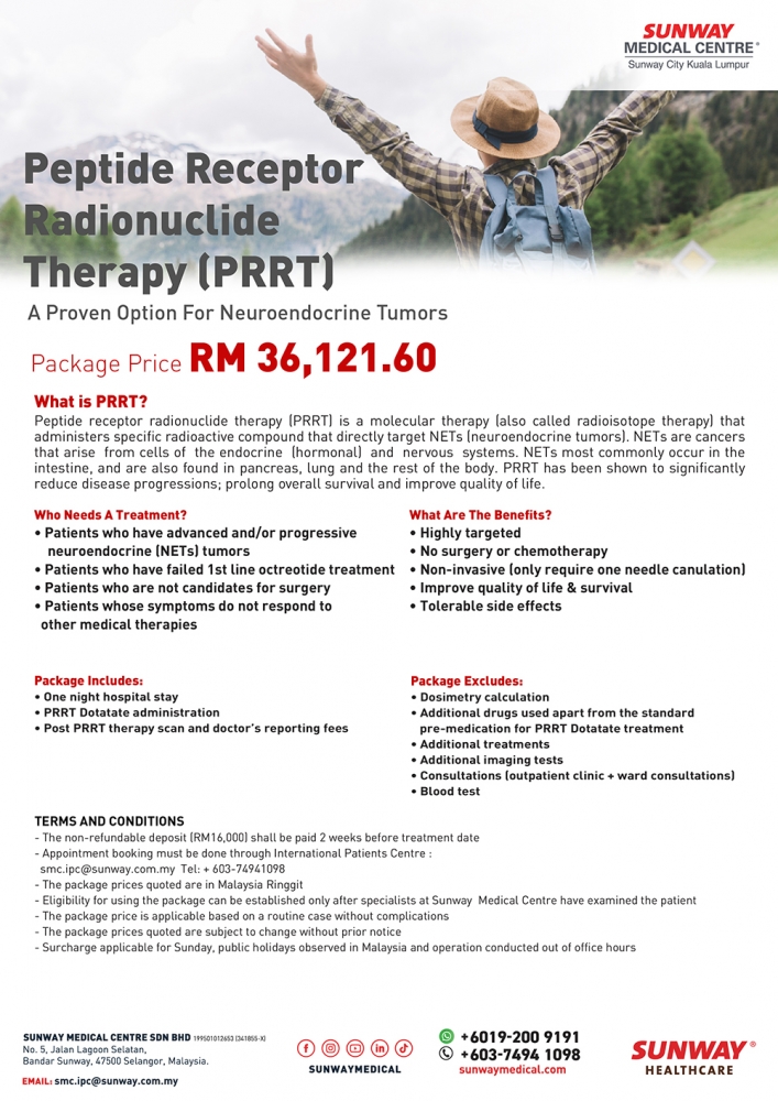 Peptide Receptor Radionuclide Therapy (PRRT)
